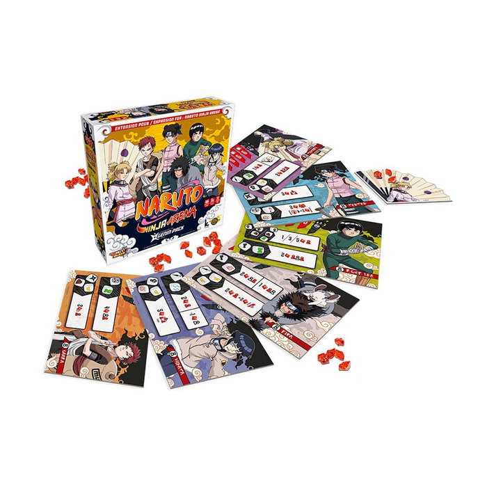 Asmodee Naruto Ninja Arena Genin Pack Jeu de Plateau (Anglais, Français)