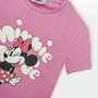 Cerdá Pijama Court 7 Ans en Jersey - Taille 7 Ans - Motif Minnie Mouse - Rose