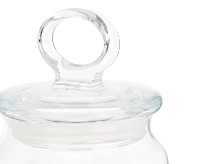 Pasabahce Tarro Kitchen 860 ml en verre transparent 9,8 x 19,3 x 9,8 cm (Set de 6)