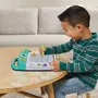 VTECH Mon ardoise interactive apprenti écriture, avec stylet, tampons et pochoirs, pour apprendre à dessiner et écrire en s'amusant, pour enfants 3 à 7 ans