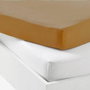 P'Tit Dodo Lot 1 alèse + 1 drap-housse - 60 x 120 cm - Blanc / Caramel