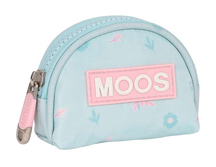 Safta Monedero XS Moos Garden - Porte-monnaie pour enfant, 3 ans, acolochado, impression Rolling Printing, azur turquoise, 9.5 x 7 x 3 cm
