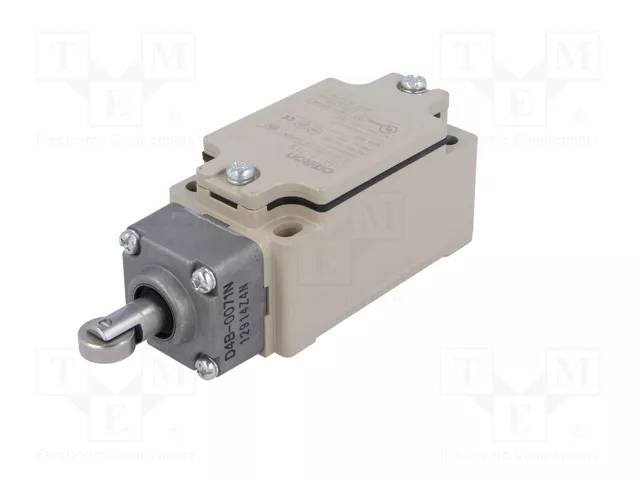 OMRON Interrupteur de fin de course rouleau métallique Ø12,7mm NO + NC 10A