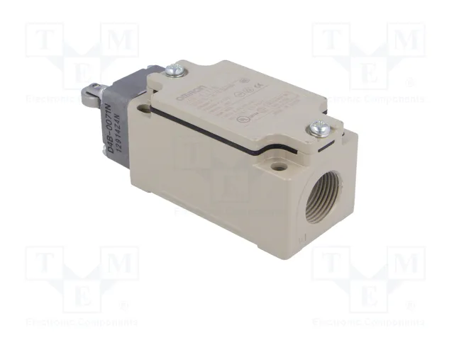 OMRON Interrupteur de fin de course rouleau métallique Ø12,7mm NO + NC 10A