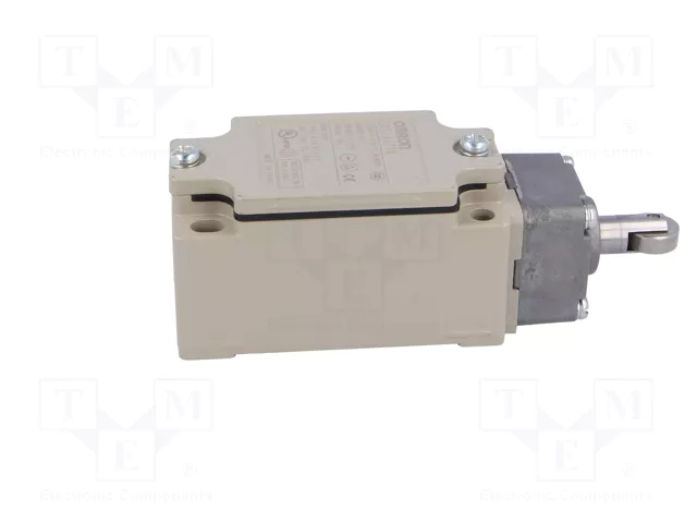 OMRON Interrupteur de fin de course rouleau métallique Ø12,7mm NO + NC 10A