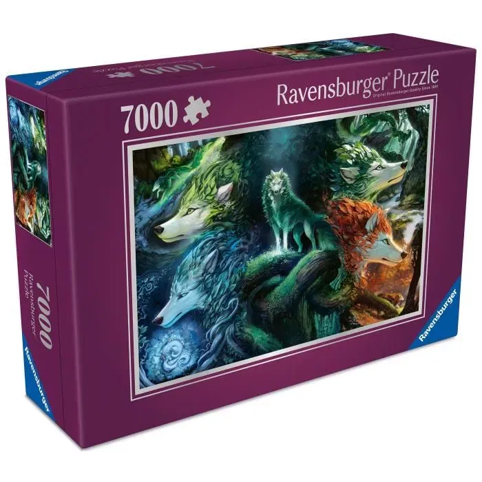 Ravensburger - Puzzle Les Loups 7000 Pièces - Jeu de patience et de détente pour adultes Ravensburger - Puzzle Les Loups 7000 Pièces - Jeu de patience et de détente pour adultes