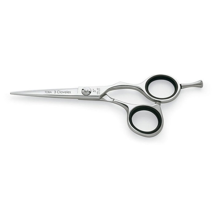 Tres Claveles Toba Ciseaux de coiffure 5 pouces Tranchant rasoir Tres Claveles Toba Ciseaux de coiffure 5 pouces Tranchant rasoir