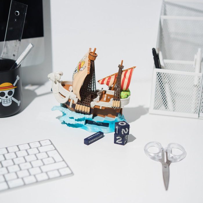 ERIK Calendrier perpétuel 3D Going Merry One Piece ERIK Calendrier perpétuel 3D Going Merry One Piece