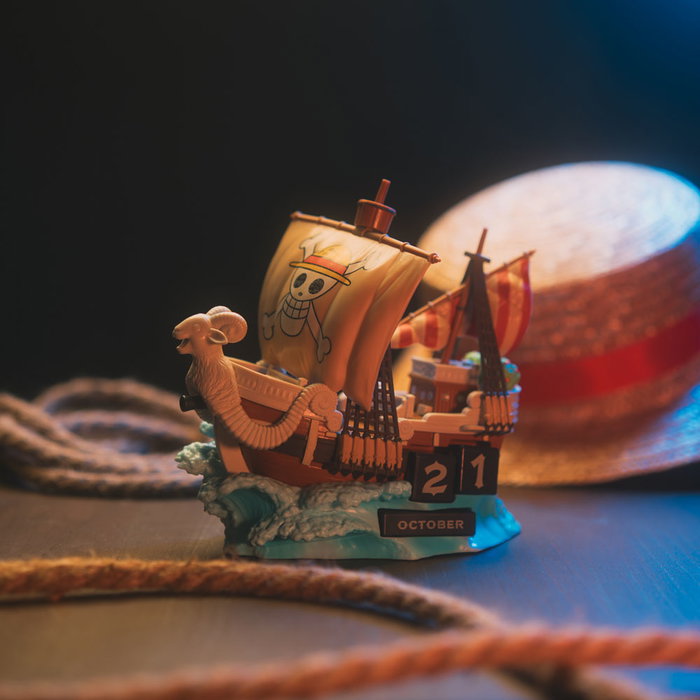 ERIK Calendrier perpétuel 3D Going Merry One Piece ERIK Calendrier perpétuel 3D Going Merry One Piece