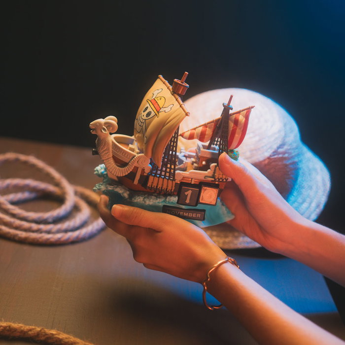ERIK Calendrier perpétuel 3D Going Merry One Piece ERIK Calendrier perpétuel 3D Going Merry One Piece