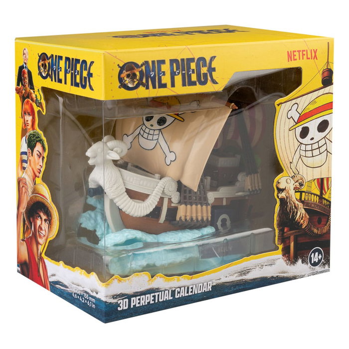 ERIK Calendrier perpétuel 3D Going Merry One Piece ERIK Calendrier perpétuel 3D Going Merry One Piece