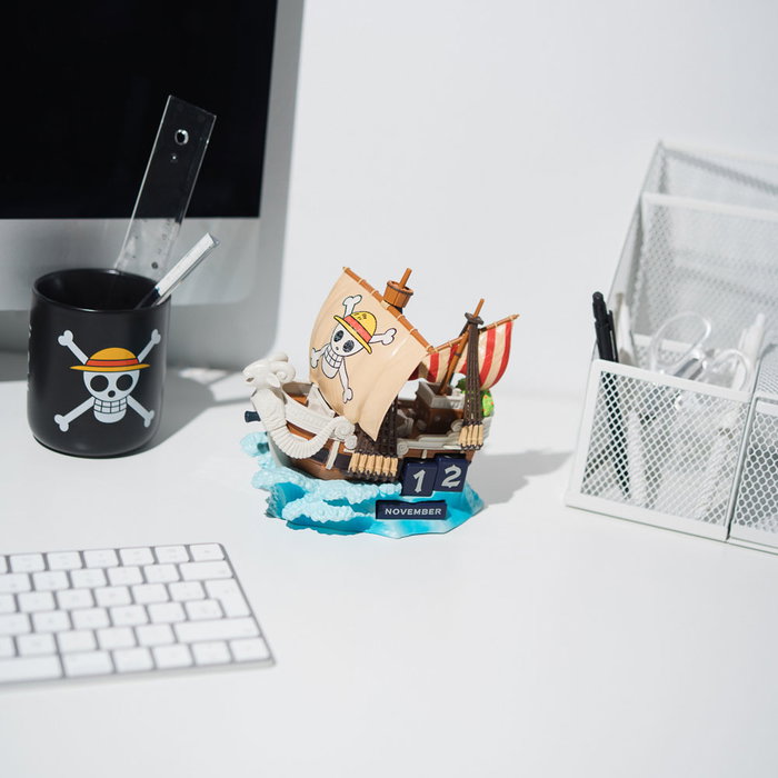 ERIK Calendrier perpétuel 3D Going Merry One Piece ERIK Calendrier perpétuel 3D Going Merry One Piece