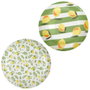 Home Deco Factory Assiette à dessert Limones 20 cm