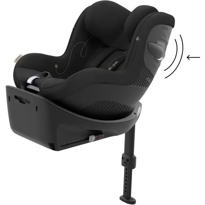 Cybex Sirona G Siège Auto Pivotant 360° i-Size, 61-105 cm, Naissance à 4 Ans, Moon Black Cybex Sirona G Siège Auto Pivotant 360° i-Size, 61-105 cm, Naissance à 4 Ans, Moon Black