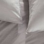 Today Parure de couette Charme Chambray Gris clair 240 x 220 cm