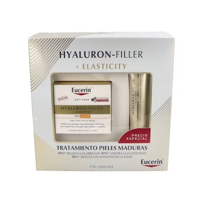 Eucerin Hyaluron Filler + Elasticity SPF 30 - Coffret 2 pièces Eucerin Hyaluron Filler + Elasticity SPF 30 - Coffret 2 pièces