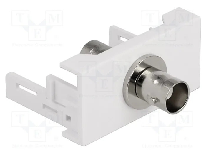 DELOCK Module BNC Easy 45 blanc DELOCK Module BNC Easy 45 blanc