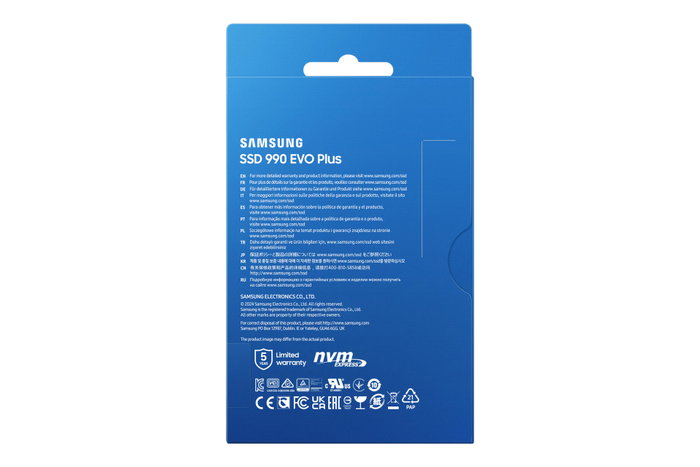 Samsung 990 EVO Plus 1 To NVMe M.2 Samsung 990 EVO Plus 1 To NVMe M.2