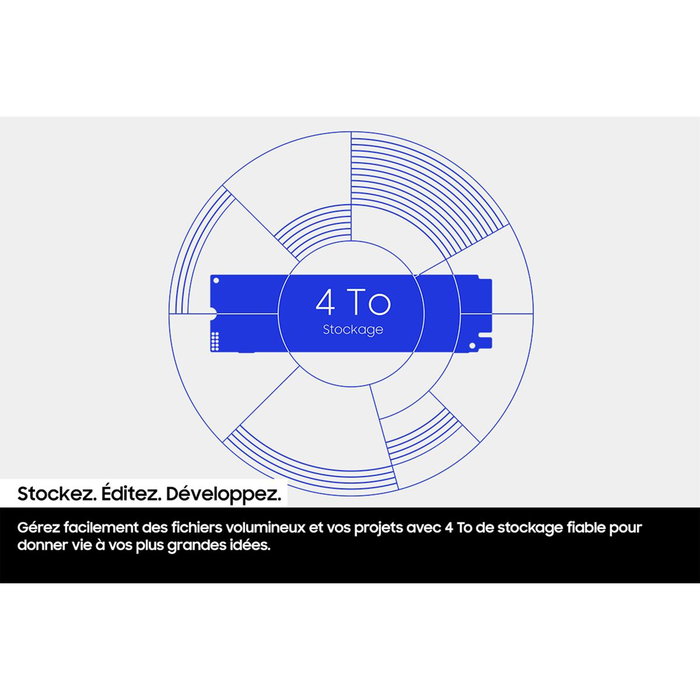 Disque dur Samsung MZ-V9S1T0BW 1 TB SSD