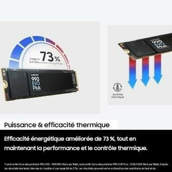 Samsung 990 EVO Plus 1 To NVMe M.2 PCIe 4.0 x4