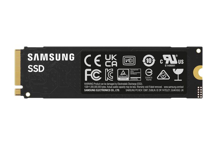 Samsung SSD Interne M.2 990 EVO Plus 1 To NVMe PCIe 4.0 et 5.0, Vitesse Lecture 7250 Mo/s, pour Gaming et Ordinateur Portable