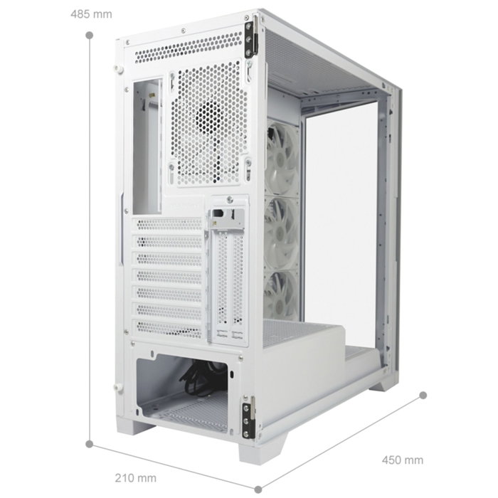 LC-Power LC-806W-ON Blanc