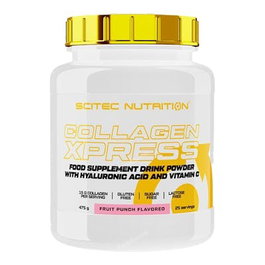 Scitec Nutrition Collagen Xpress 475 g - Saveur Grenade Pamplemousse - Complément Alimentaire Collagène