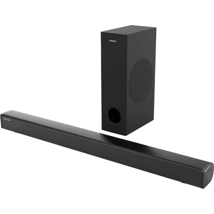 Sencor SSB 5500BW Barre de son 2.1 avec caisson de basses sans fil Sencor SSB 5500BW Barre de son 2.1 avec caisson de basses sans fil