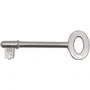 Abus Serrure à encastrer SE 50 CLEL W/G réversible avec pêne dormant et axe 50 mm