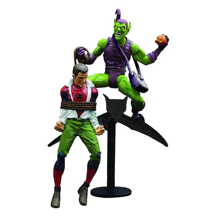 Diamond Select Toys Marvel Select Classic Green Goblin VS Spider-Man Figurine Résine 18 cm Diamond Select Toys Marvel Select Classic Green Goblin VS Spider-Man Figurine Résine 18 cm
