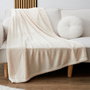 Home Deco Factory Manta Franela 150x200 cm Crema