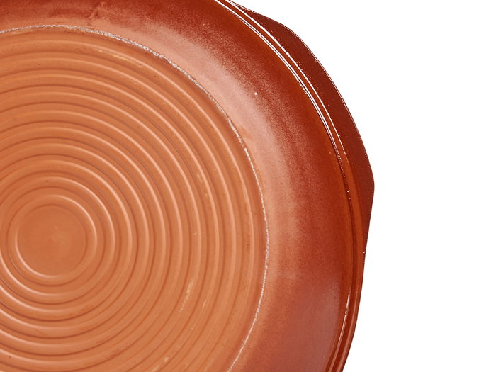 LA DEHESA Caçuela ronde en barro refractario, Miel, 36 cm