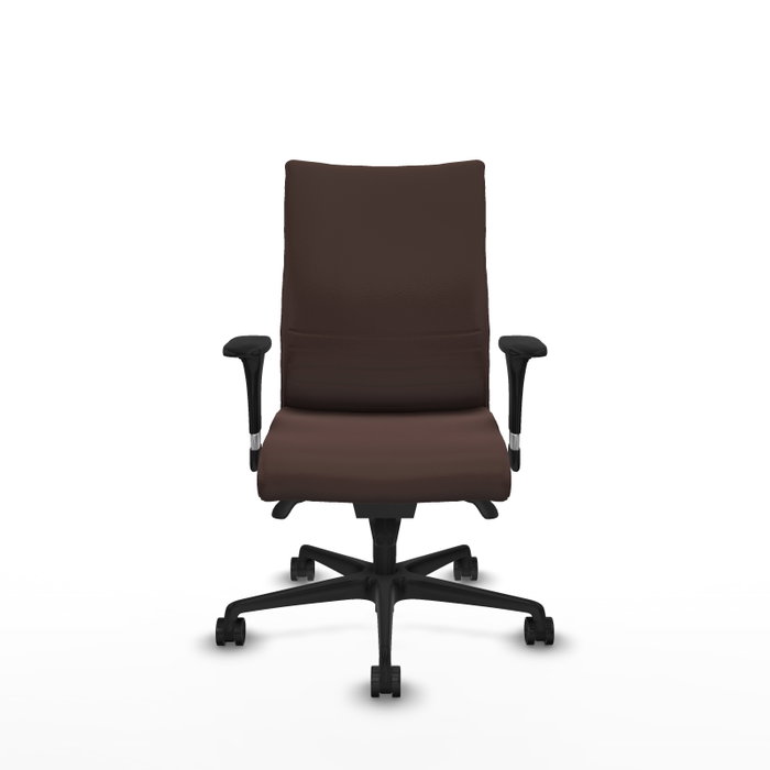 Piqueras Y Crespo Silla Albacete Marron foncé avec mécanisme Sincro et bras 1D Piqueras Y Crespo Silla Albacete Marron foncé avec mécanisme Sincro et bras 1D
