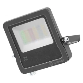 Ledvance LVE-4058075474642 Projecteur LED Smart WiFi 30W 2400Lm 3000K IP65 RGB Régulable - Blanc Chaud