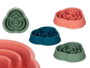 MASCOW Lot de 24 mangeoires à alimentation lente - Assortiment Bleu, Rose, Vert