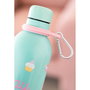 ERIK - Gourde isotherme en acier inoxidable 500 ml à motif Foodie Pusheen, double paroi pour maintien de la température