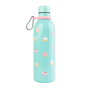 ERIK - Gourde isotherme en acier inoxidable 500 ml à motif Foodie Pusheen, double paroi pour maintien de la température