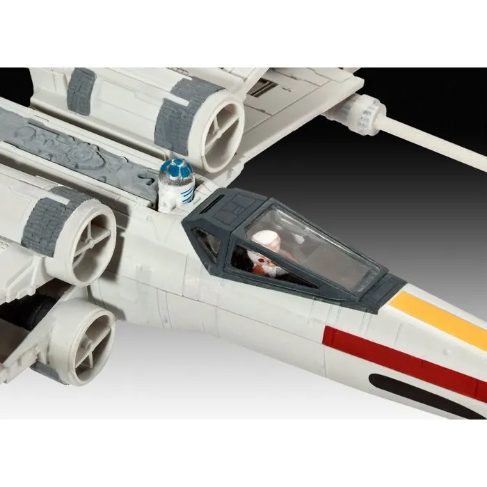 Revell Maquette Star Wars X-Wing Fighter - Kit Complet avec Colle, Peintures et Accessoires pour Modèle Détailé
