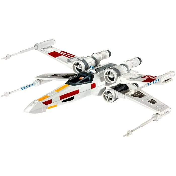 Revell Maquette Star Wars X-Wing Fighter - Kit Complet avec Colle, Peintures et Accessoires pour Modèle Détailé