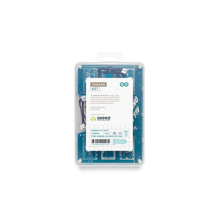 Arduino Sensor Kit Bundle - Kit Éducatif Complet avec Arduino UNO, 10 Modules Grove, Base Shield pour Apprentissage de l'Électronique et de la Programmation