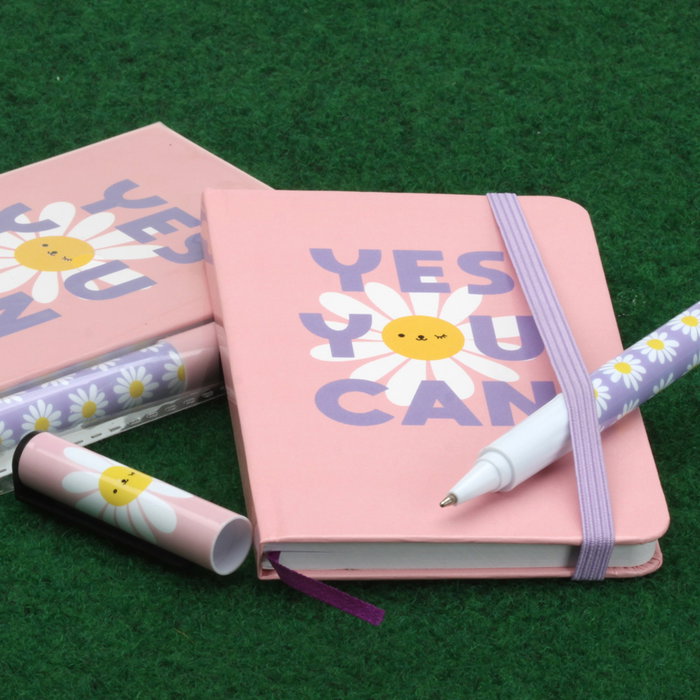 CMP General Libreta avec message 'Yes you can' et stylo