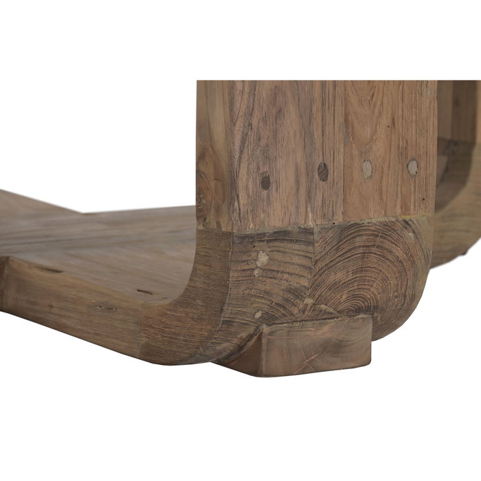 Home ESPRIT Table de Salle à Manger en Bois de Teck 140 x 140 x 78 cm
