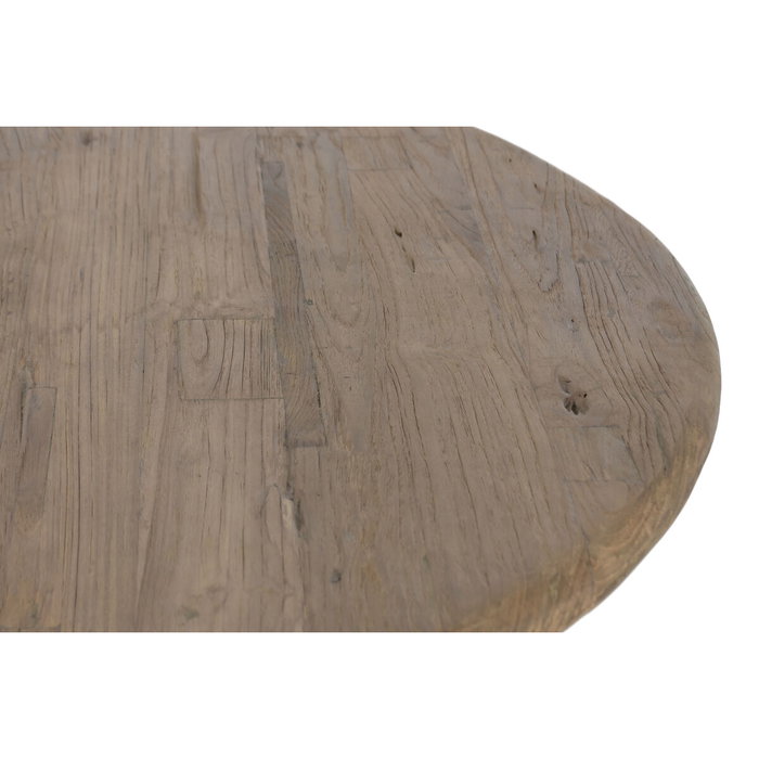 Home ESPRIT Table de Salle à Manger en Bois de Teck 140 x 140 x 78 cm