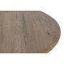 Home ESPRIT Table de Salle à Manger en Bois de Teck 140 x 140 x 78 cm