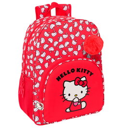 Safta Sac à dos transformable chariot Hello Kitty Iconic - 33 x 42 x 14 cm - Dès 3 ans