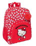 Safta Sac à dos transformable chariot Hello Kitty Iconic - 33 x 42 x 14 cm - Dès 3 ans