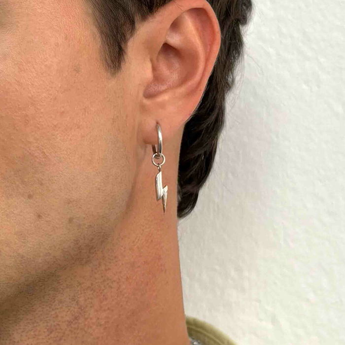 Boucles d´oreilles Radiant RH000163 Argenté Homme 1 Unité