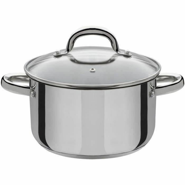 GSW Batterie de cuisine MONTREAL 10 pièces en acier inoxydable