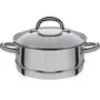 GSW Set de Batterie de Cuisine Montreal 10 Pièces Acier Inoxydable 18/10 Compatible Induction, 16 cm, 20 cm, 24 cm avec Sauteuse et Casserole