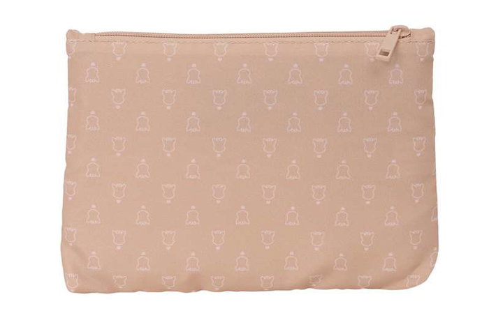 Safta Portatodo grande avec 2 fermetures à glissière Sophie la Girafe Cookie - Sac de rangement 23 x 16 x 3 cm